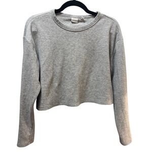 Gray Aritzia Sunday Best Cropped Thermal